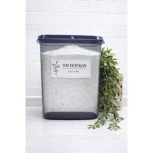 Ayça Home Toz Deterjan Etiketli 3,1 Lt Plastik Saklama Kabı