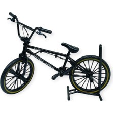 Aesco Model Araçlar -1:8 Metal Bmx Bisiklet - Die -Cast 17 cm - Siyah (Lisinya)