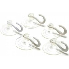 Aesco Kancalı Cam Vantuzu 5 Adet