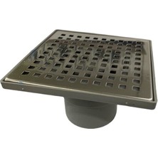 Aesco 15X15 Q70 Alttan Çıkışlı Yer Sifonu