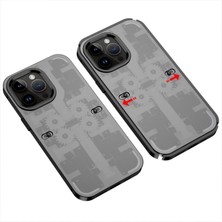 Magicool Iphone 13 Pro Kılıf Mekanik Bumper Kapak - Siyah