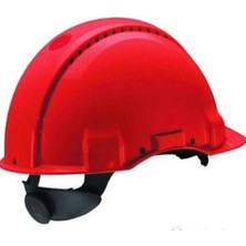 Aesco 3m Peltor G3000 Ayarlı Kırmızı Baret