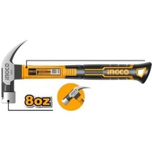 Aesco Ingco HCHD0086 Fiberglas Saplı Çekiç 220 gr