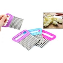 Aesco Pratik Kolay Patates Meyve ve Sebze Dilimleyici Doğrama Bıçağı - Lisinya