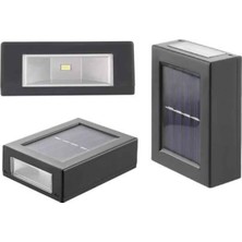 Aesco Dekoratif Duvar Lambası Solar Güneş Enerjili Bahçe Aydınlatması - Lisinya