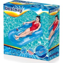 Aesco Deniz Yatağı Sultan Lüks Yatak 161X84 cm Mavi Bestway - 43028 (Lisinya)