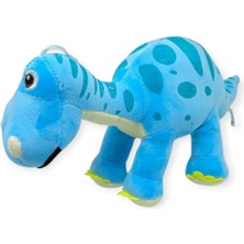 Aesco Sevimli Peluş Dinazor Turko Dino 35 cm - Mavi (Lisinya)