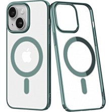Magicool Iphone 14 Plus Kılıf Element Magneticsafe Sert Kapak - Köknar Yeşili
