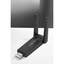 Aesco Wifi Alıcı Wifi Adaptörü USB Girişli 3.0 - Lisinya
