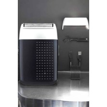 Aesco Tıraş Makinesi Sinek Kaydı Paslanmaz Çelik Taşınabilir Şarjlı - Lisinya