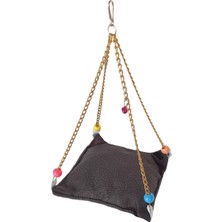 Aesco Zincirli Yataklı Kuş Hamağı Antrasit Renkte