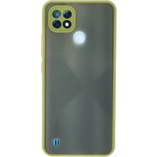 Magicool Realme C21 Kılıf Montreal Silikon Kapak - Açık Yeşil