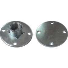 Aesco 1/2 Galvanizli Boru Flanşı Duvara Montaj Için