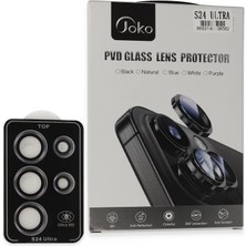 Magicool Joko Samsung Galaxy S24 Ultra Pvd Metal Kamera Lens - Derin Mor