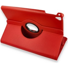 Erdo Ticaret Ipad 4 9.7 Kılıf 360 Tablet Deri Kılıf - Kırmızı