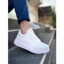 KB-DX46 Kuback Beyaz Deri Günlük Erkek Ayakkabı