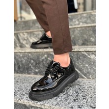 Kb-X6 Kuback Kömür Rugan Günlük Erkek Ayakkabı