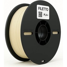 Filetto Pla+ 3D Filament – 1.75MM – 1kg – Ams Uyumlu - Kemik Beyazı