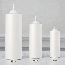 IKEA Smalom Pilli LED Blok Mum Seti