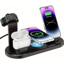 Çok Işlevli Şarj Istasyonu Siyah Renk