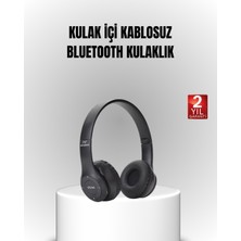Kanonik Education Bluetooth Kablosuz Kulaklık – Extra Bass, TF Kart, Mikrofonlu, Ayarlanabilir Ergonomik Tasarım