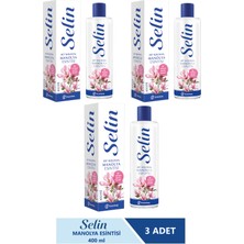 Selin Manolya Esintisi Kolonyası Pet 400 ml x 3 Adet