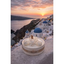 Minaşk Candle Pure Grace Doğal Soya Mum Ahşap Fitil Taş Tozu Döküm