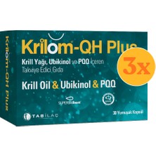 Krilom Qh Plus 30 Kapsül - 3 Adet (90 Kapsül)
