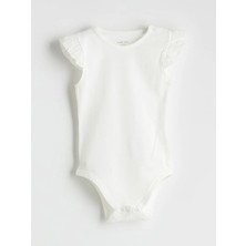 Lc Waikiki Yeni Sezon Bisiklet Yaka Basic Kız Bebek Çıtçıtlı Bodysuit