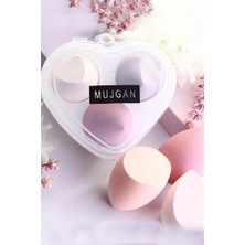 Kanonik Education 3'lü Makyaj Süngeri Seti Kalpli Kutu