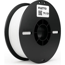 Filetto Tpu 95A (Flex) Filament 1.75 mm - 800 gr - Beyaz