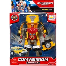 NW NessiWorld S00081234 1/32 Robot Transformer Ses/ışk 10A -Sun
