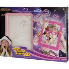NW NessiWorld Doodle 3D Sihirli Çizim Tahtası Pembe Veya Beyaz