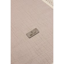 NW NessiWorld Organik Müslin 80X90 Fistolu Battaniye 70112 Bej