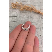 Jaida Moda Kadın Yılan Figürlü Orbital Sıkıştırma Kıkırdak Küpe