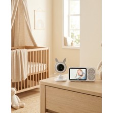 Kanonik Education Bebek Kamerası Karşılıklı Konuşma RGB Işık Gece Görüşü ve Sıcaklık Alarmı
