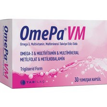 Omepa Vm 30 Kapsül - Dezenfektan Hediyeli (%72 Alkol)