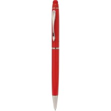 Uslucan Alışveriş Kırmızı Touchpen Metal Kalem