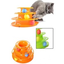 Uslucan Alışveriş Tower Of Tracks 3 Katlı Kedi Oyuncağı