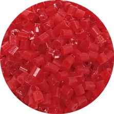 İsmiyle Al Kesme Cam Boncuk 2mm - 20 Gram - Bordo -BNC341