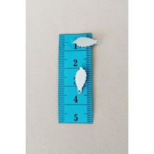 İsmiyle Al Oya Abiye Bileklik Kolye Pleksi Metalik Plastik Pul Gümüş Renk 24 Gram 210 Adet - BNC572