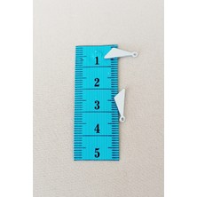 İsmiyle Al Oya Abiye Bileklik Kolye Pleksi Metalik Plastik Pul Gümüş Renk 24 Gram 300 Adet - BNC593