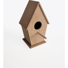 Yegane Concept Ham Mdf, Boyanabilir, Kuş Evi