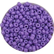 İsmiyle Al Dökme Cam Kum Boncuk (11/0) 2 mm - 20 Gram -  Eflatun - BNC020