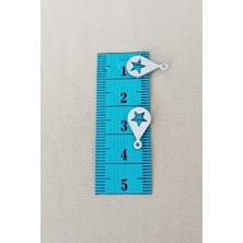 İsmiyle Al Oya Abiye Bileklik Kolye Pleksi Metalik Plastik Pul Gümüş Renk 24 Gram 195 Adet - BNC581