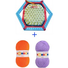 İsmiyle Al Lifmatik Lif Örme Seti Dokuma Tezgahı ve Lif Ipi S3