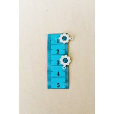 İsmiyle Al Oya Abiye Bileklik Kolye Pleksi Metalik Plastik Pul Gümüş Renk 8 Gram 35 Adet - BNC501