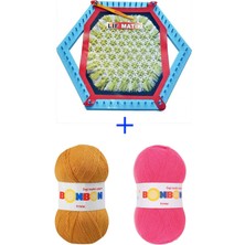 İsmiyle Al Lifmatik Lif Örme Seti Dokuma Tezgahı ve Lif Ipi S7