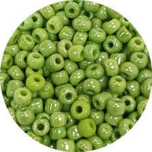İsmiyle Al Dökme Cam Kum Boncuk (8/0) 3 mm - 60 Gram - Çimen Yeşili - BNC193