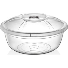 İsmiyle Al 3 No Hamur Leğeni Şeffaf 11 Lt ROYALEKS-MRD238